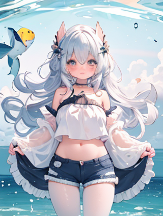 蓝色与黄色：梦幻色彩的交织